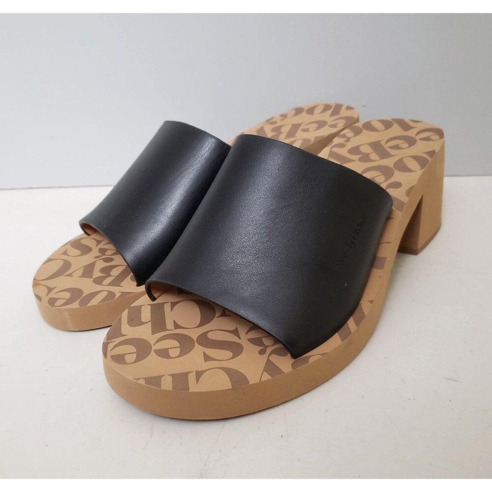 See By Chloe Essie Heels Black Size 38
